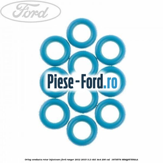 Oring conducta retur injectoare Ford Ranger 2012-2015 3.2 TDCi 4x4 200 cai  #829C79BCC9
