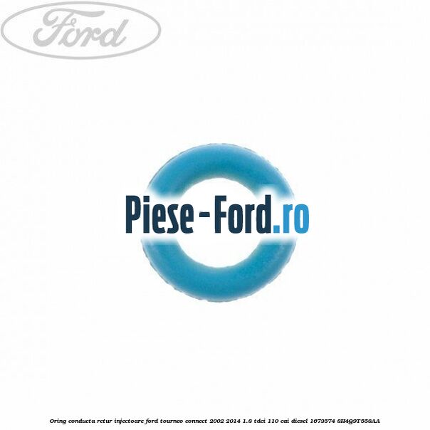 Oring conducta retur injectoare Ford Tourneo Connect 2002-2014 1.8 TDCi 110 cai diesel