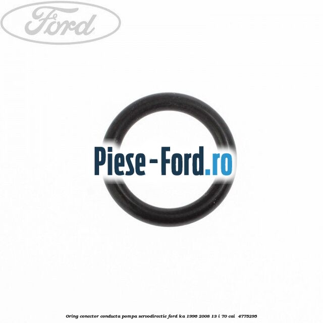 Oring conector conducta pompa servodirectie Ford Ka 1996-2008 1.3 i 70 cai #20C681AEE0