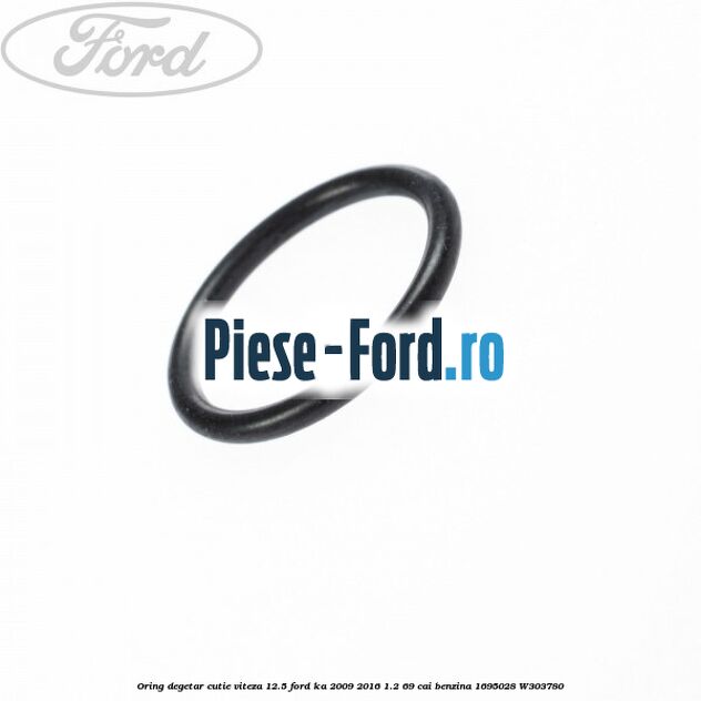 Oring degetar cutie viteza 12.4 Ford Ka 2009-2016 1.2 69 cai benzina