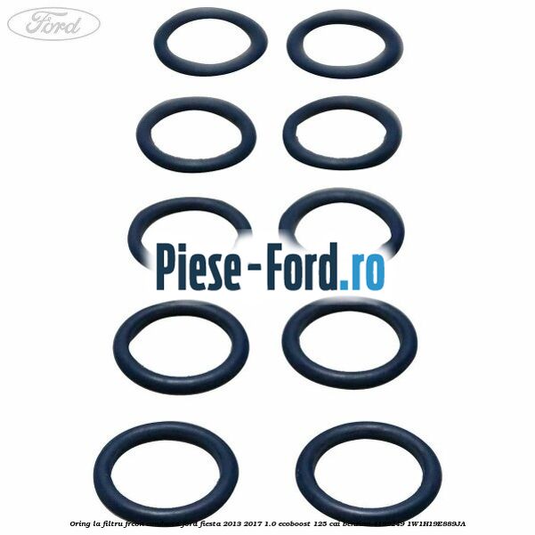 Oring la filtru freon conducta Ford Fiesta 2013-2017 1.0 EcoBoost 125 cai benzina