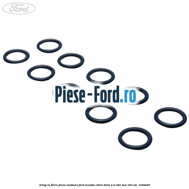Oring la filtru freon conducta Ford Mondeo 2014-2018 2.0 TDCi 4x4 150 cai #1CB43AB789 Oring la filtru freon conducta Ford Mondeo 2014-2018 2.0 TDCi 4x4 150 cai #1CB43AB789