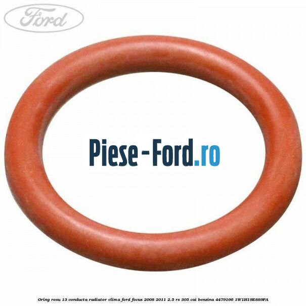 O ring conducta aer conditionat Ford Focus 2008-2011 2.5 RS 305 cai benzina