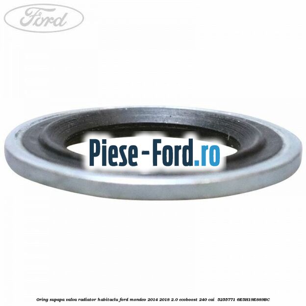 Oring supapa valva radiator habitaclu Ford Mondeo 2014-2018 2.0 EcoBoost 240 cai  #4DCF5323AF