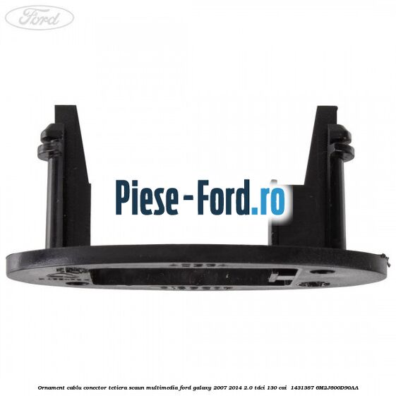 Ornament cablu conector tetiera scaun multimedia Ford Galaxy 2007-2014 2.0 TDCi 130 cai  #3C0F11CD15