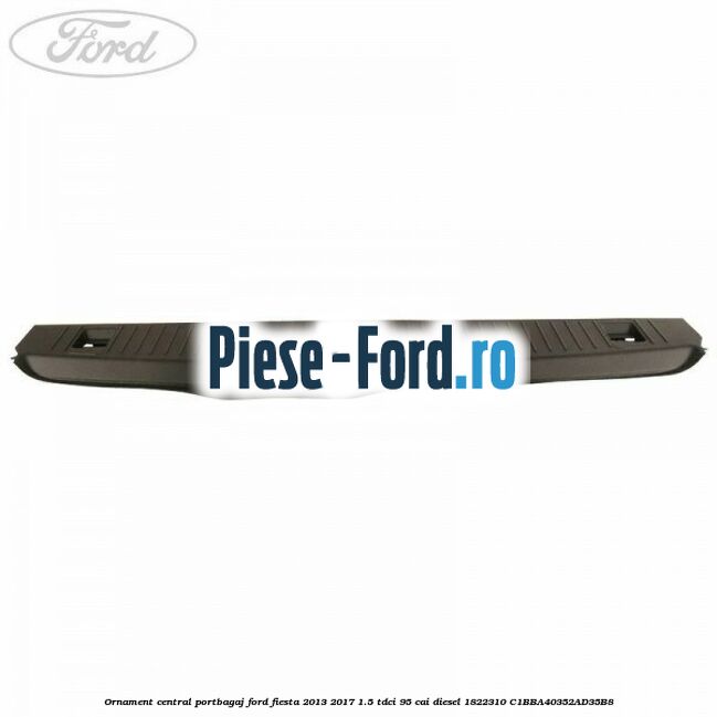 Ornament central portbagaj Ford Fiesta 2013-2017 1.5 TDCi 95 cai diesel