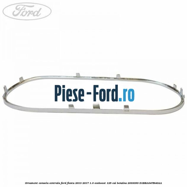 Ornament consola centrala Ford Fiesta 2013-2017 1.0 EcoBoost 125 cai benzina