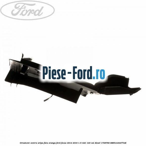Ornament contra aripa fata stanga Ford Focus 2014-2018 1.5 TDCi 120 cai diesel