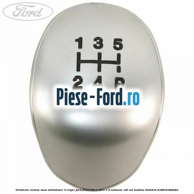 Nuca schimbator, 5 trepte cu manson Ford Fiesta 2013-2017 1.0 EcoBoost 100 cai benzina