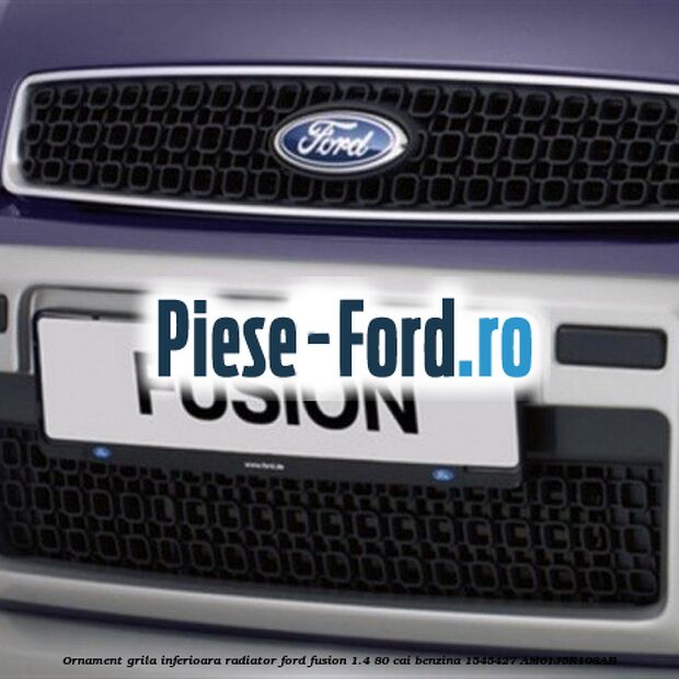 Folie protectie bara spate transparenta Ford Fusion 1.4 80 cai benzina