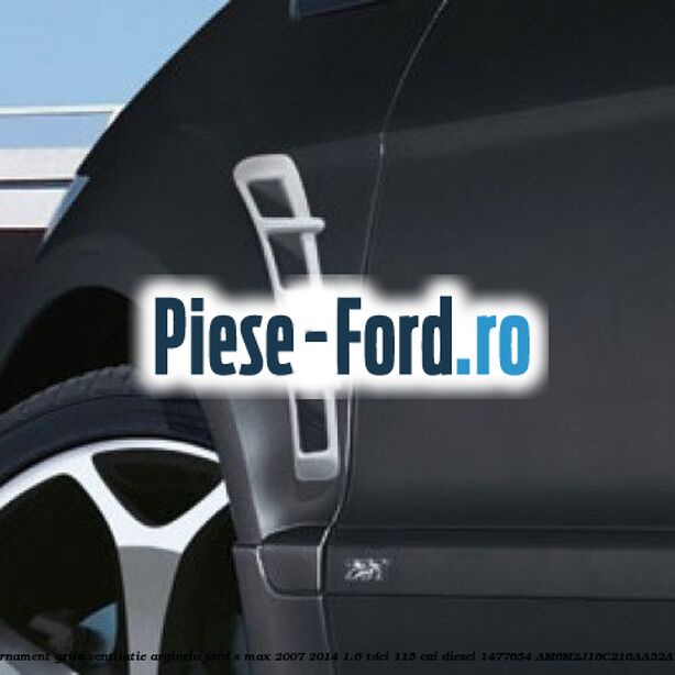 Ornament grila ventilatie, argintiu Ford S-Max 2007-2014 1.6 TDCi 115 cai diesel