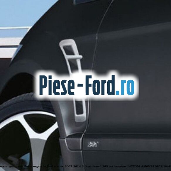 Ornament grila ventilatie, argintiu Ford S-Max 2007-2014 2.0 EcoBoost 203 cai benzina