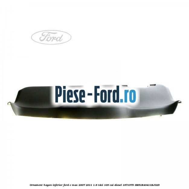 Ornament colt prag interior fata stanga 4/5 usi Ford C-Max 2007-2011 1.6 TDCi 109 cai diesel