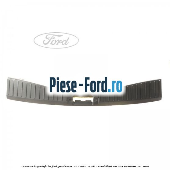 Insonorizant tapiterie aripa spate interioara Ford Grand C-Max 2011-2015 1.6 TDCi 115 cai diesel
