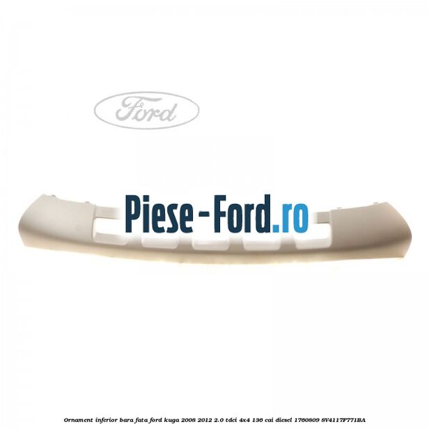 Ornament inferior bara fata Ford Kuga 2008-2012 2.0 TDCi 4x4 136 cai diesel