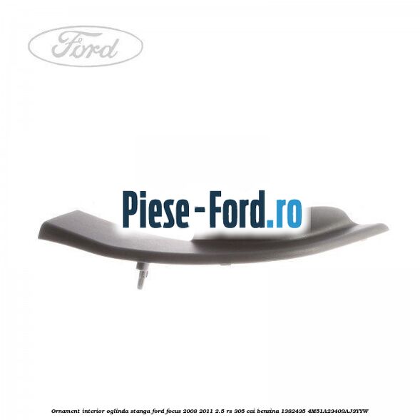 Oglinda stanga reglaj electric cu rabatare Ford Focus 2008-2011 2.5 RS 305 cai benzina
