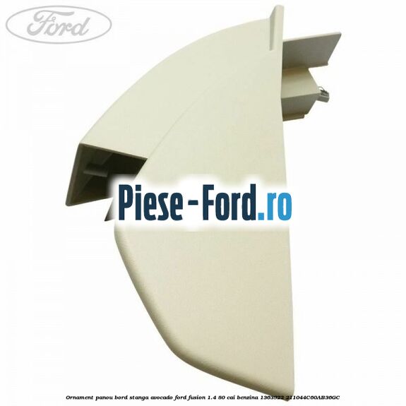 Ornament panou bord dreapta ebony Ford Fusion 1.4 80 cai benzina
