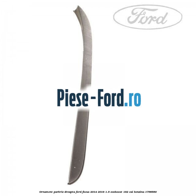 Ornament parbriz dreapta Ford Focus 2014-2018 1.5 EcoBoost 182 cai