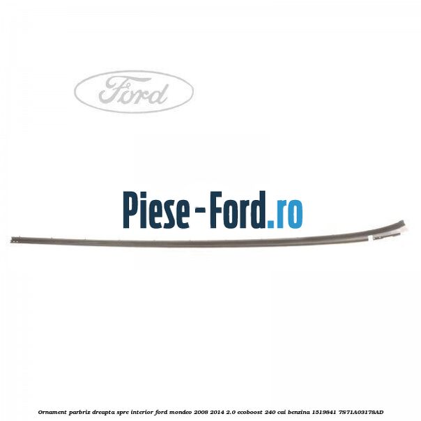 Grila parbriz scurgere apa Ford Mondeo 2008-2014 2.0 EcoBoost 240 cai benzina