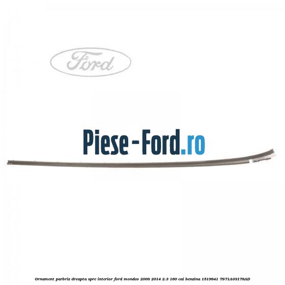 Grila parbriz scurgere apa Ford Mondeo 2008-2014 2.3 160 cai benzina