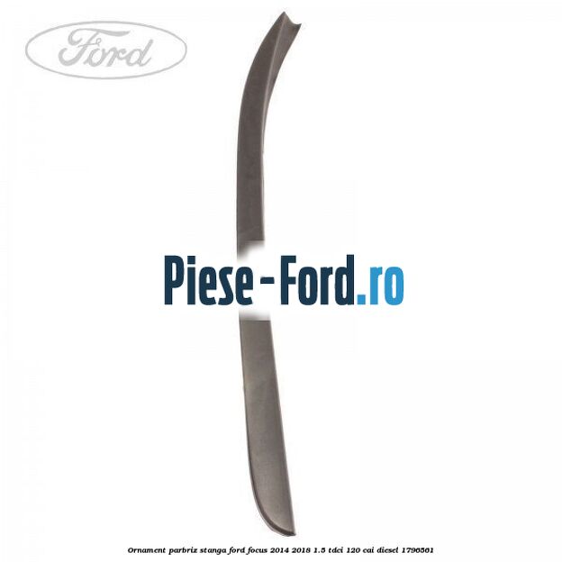 Ornament parbriz stanga Ford Focus 2014-2018 1.5 TDCi 120 cai