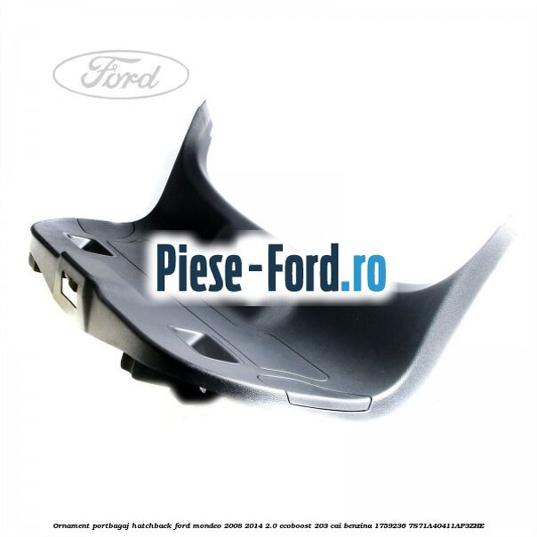 Ornament plafoniera metalic Ford Mondeo 2008-2014 2.0 EcoBoost 203 cai benzina