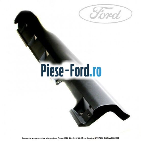 Ornament prag exterior stanga Ford Focus 2011-2014 1.6 Ti 85 cai benzina