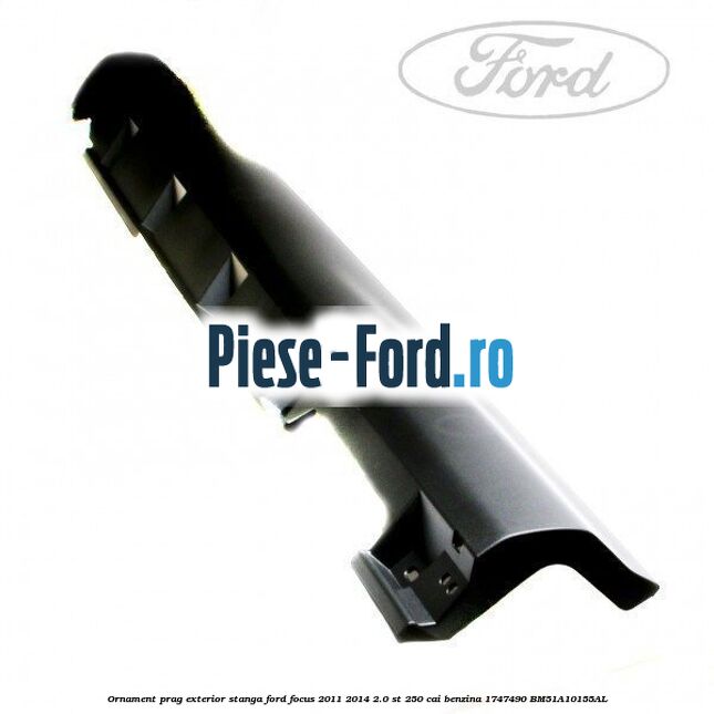 Ornament prag exterior stanga Ford Focus 2011-2014 2.0 ST 250 cai benzina
