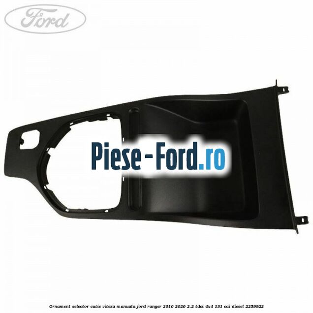 Ornament selector cutie viteza manuala Ford Ranger 2016-2020 2.2 TDCi 4x4 131 cai diesel #DF629583F7