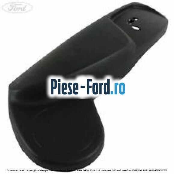 Ornament sezut scaun fata stanga culoare negru Ford Mondeo 2008-2014 2.0 EcoBoost 203 cai benzina