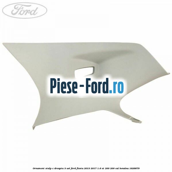 Ornament stalp C dreapta 3 usi Ford Fiesta 2013-2017 1.6 ST 200 200 cai benzina #85C2BA52AB
