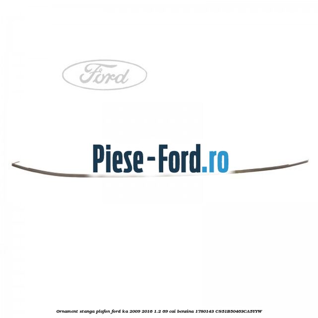 Ornament dreapta plafon Ford Ka 2009-2016 1.2 69 cai benzina
