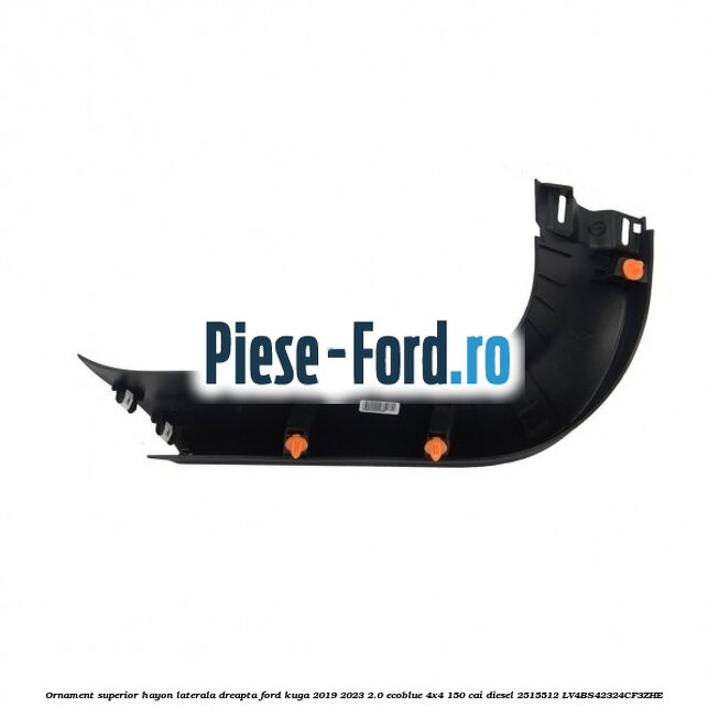 Ornament superior hayon laterala dreapta Ford Kuga 2019-2023 2.0 EcoBlue 4x4 150 cai diesel #01CD9E50EF