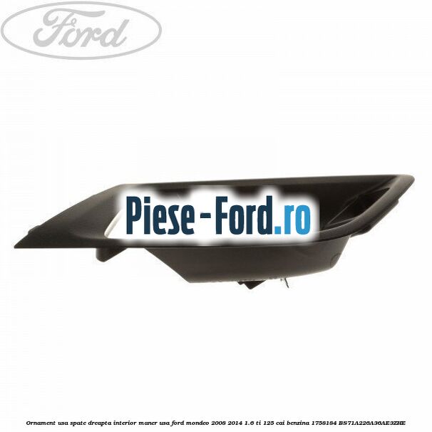 Ornament umplere rezervor fara gaura actuator Ford Mondeo 2008-2014 1.6 Ti 125 cai benzina