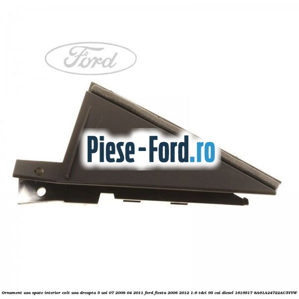 Ornament usa fata stanga culoare Syracus Ford Fiesta 2008-2012 1.6 TDCi 95 cai diesel