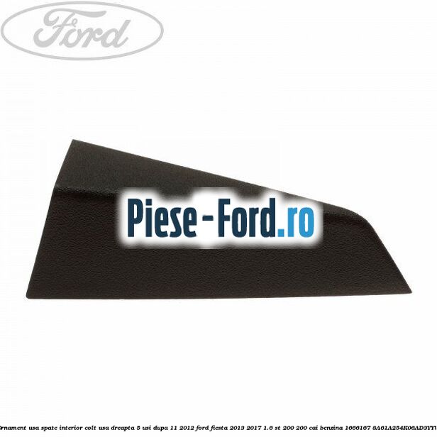 Ornament umplere rezervor Ford Fiesta 2013-2017 1.6 ST 200 200 cai benzina