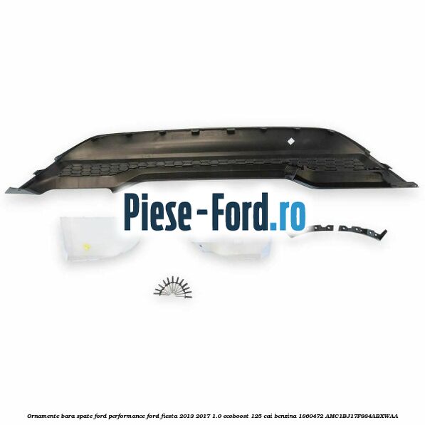 Ornamente bara spate Ford Performance Ford Fiesta 2013-2017 1.0 EcoBoost 125 cai benzina