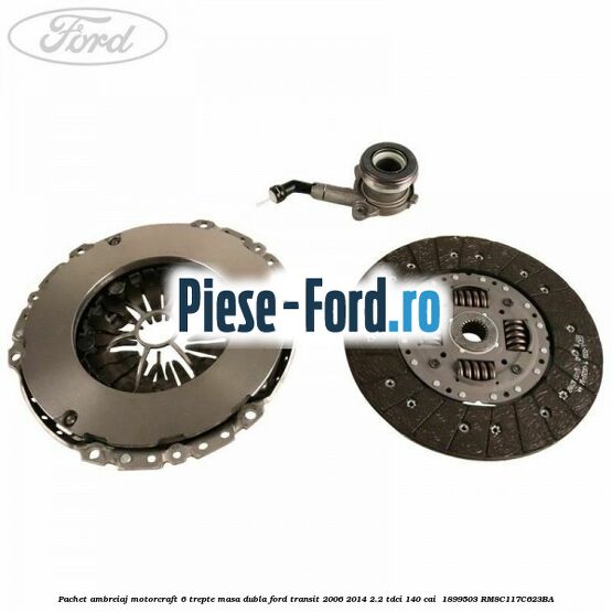 Pachet ambreiaj Motorcraft 6 trepte masa dubla Ford Transit 2006-2014 2.2 TDCi 140 cai  #742D1575D1