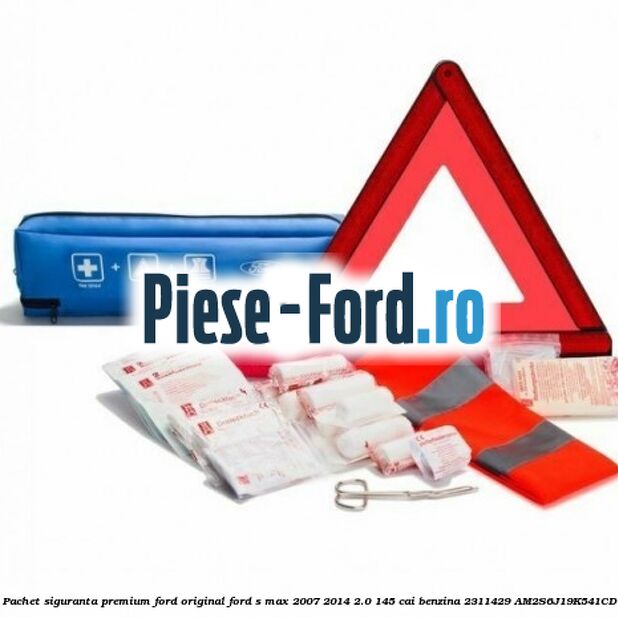 Mapa acte cu logo Vignale, piele Ford S-Max 2007-2014 2.0 145 cai benzina