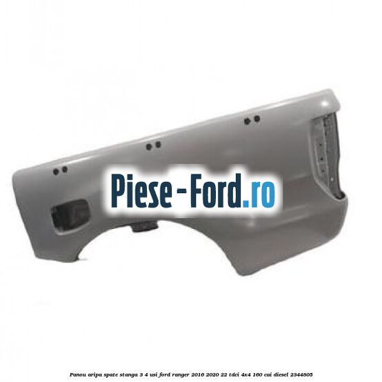 Panou aripa spate stanga 3/4 usi Ford Ranger 2016-2020 2.2 TDCi 4x4 160 cai #221BCC71A7