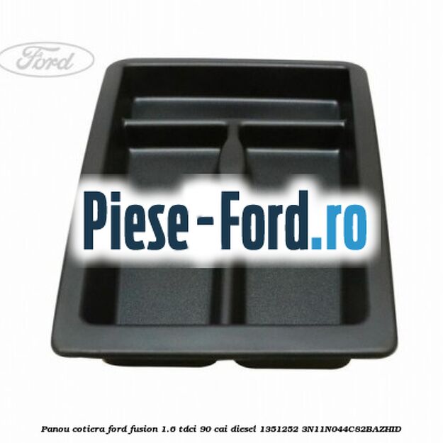 Ornament podea stanga sofer Ford Fusion 1.6 TDCi 90 cai diesel