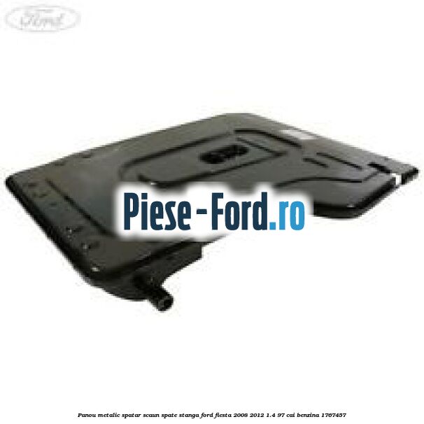 Panou metalic spatar scaun spate stanga Ford Fiesta 2008-2012 1.4 97 cai #283CFC2CE1