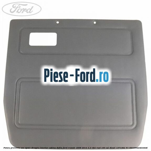 Panou protectie usa spate dreapta interior Ford Transit 2006-2014 2.2 TDCi RWD 100 cai diesel