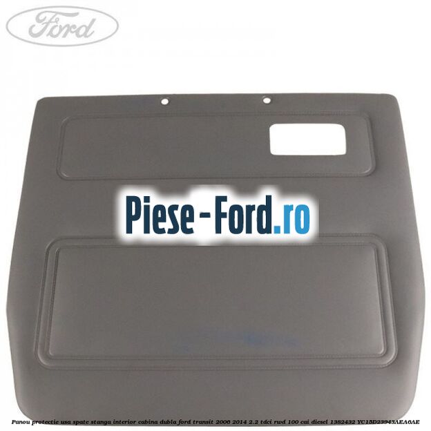Panou protectie usa spate stanga interior Ford Transit 2006-2014 2.2 TDCi RWD 100 cai diesel