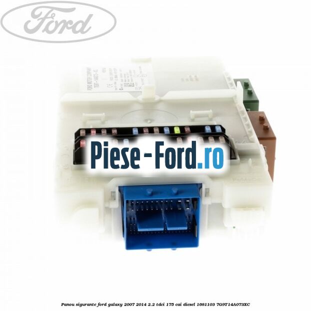 Instalatie electrica senzor parcare bara spate an 11/2008-03/2010 Ford Galaxy 2007-2014 2.2 TDCi 175 cai diesel