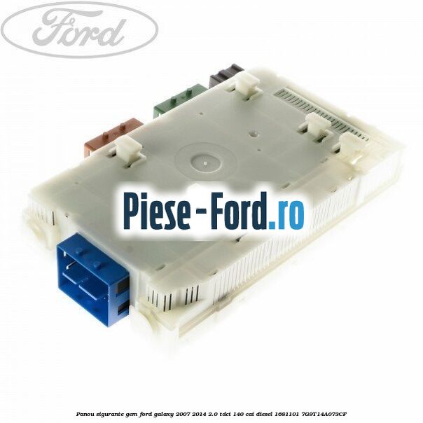 Instalatie electrica senzor parcare bara spate an 11/2008-03/2010 Ford Galaxy 2007-2014 2.0 TDCi 140 cai diesel