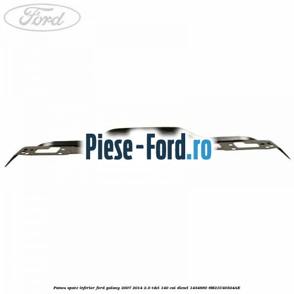 Panou metalic grila parbriz Ford Galaxy 2007-2014 2.0 TDCi 140 cai diesel