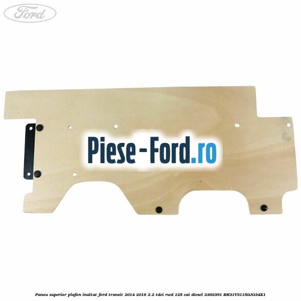 Panou protectie usa fata stanga interior Ford Transit 2014-2018 2.2 TDCi RWD 125 cai diesel