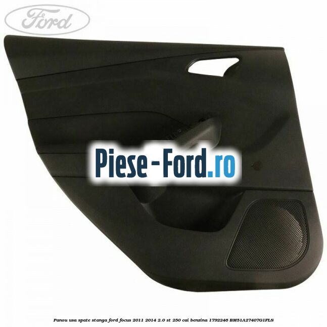Panou spate plastic central porbagaj combi Ford Focus 2011-2014 2.0 ST 250 cai benzina