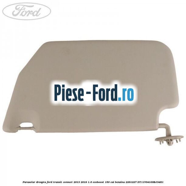 Parasolar dreapta Ford Transit Connect 2013-2018 1.6 EcoBoost 150 cai benzina